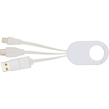 Logotrade advertising products photo of: Troop 4-in-1 recycled plastic charging cable