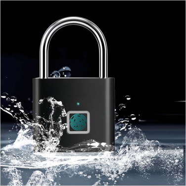 Logo trade promotional gifts picture of: SCX.design T11 smart fingerprint padlock