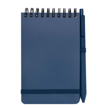 Logotrade promotional items photo of: Thalaasa A6 hard cover ocean-bound notebook with ballpoint pen (black ink)