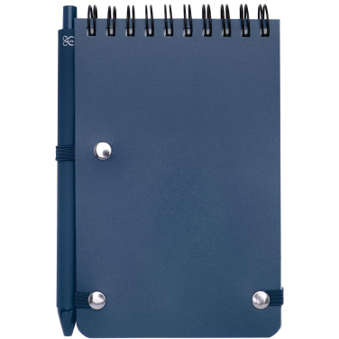 Logotrade corporate gift picture of: Thalaasa A6 hard cover ocean-bound notebook with ballpoint pen (black ink)