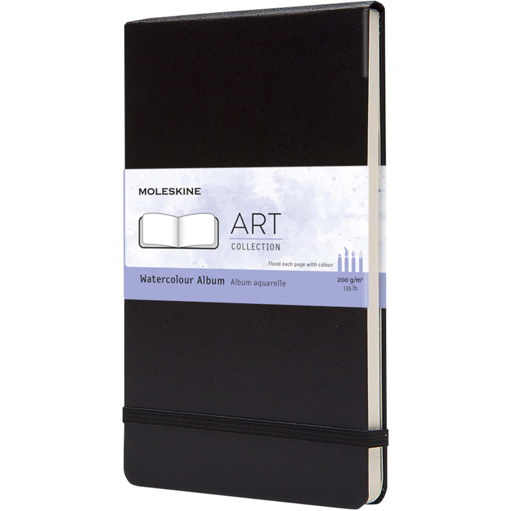 Logo trade corporate gifts image of: Moleskine large art water colour album