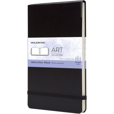 Logo trade promotional merchandise image of: Moleskine large art water colour album