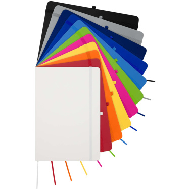 Logo trade promotional giveaways image of: Spectrum Plus A5 hard cover notebook