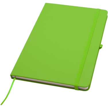 Logo trade promotional merchandise image of: Spectrum Plus A5 hard cover notebook