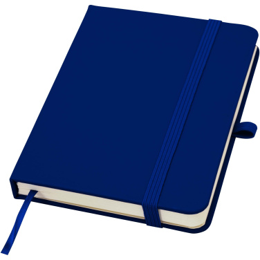 Logo trade corporate gifts picture of: Spectrum Plus A6 hard cover notebook