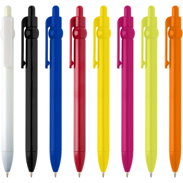 Logo trade advertising products image of: Fidget recycled plastic ballpoint pen (black ink)