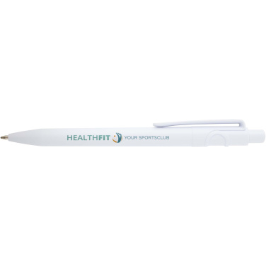 Logotrade promotional giveaway image of: Unica recycled plastic ballpoint pen (blue ink)