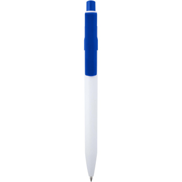 Logo trade promotional giveaways picture of: Unica recycled plastic ballpoint pen (blue ink)