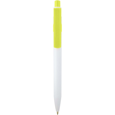 Logo trade promotional items image of: Unica recycled plastic ballpoint pen (blue ink)