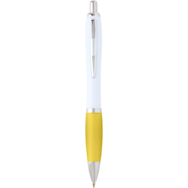 Logo trade promotional merchandise picture of: Nash recycled plastic ballpoint pen (black ink)