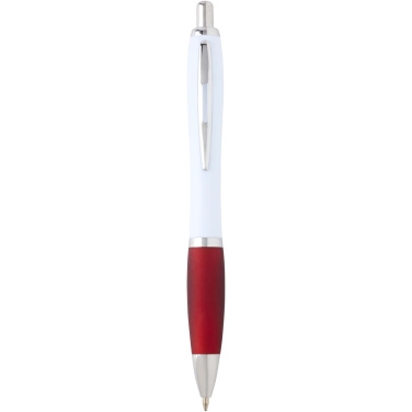 Logo trade promotional merchandise photo of: Nash recycled plastic ballpoint pen (black ink)