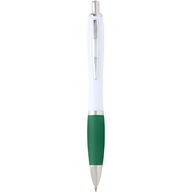 Logo trade promotional giveaways image of: Nash recycled plastic ballpoint pen (black ink)