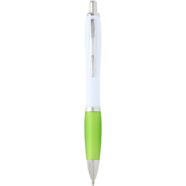 Logo trade promotional merchandise image of: Nash recycled plastic ballpoint pen (black ink)