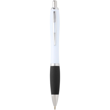 Logo trade promotional items image of: Nash recycled plastic ballpoint pen (black ink)