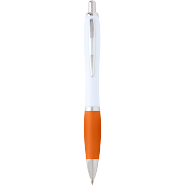 Logo trade promotional gifts picture of: Nash recycled plastic ballpoint pen (blue ink)