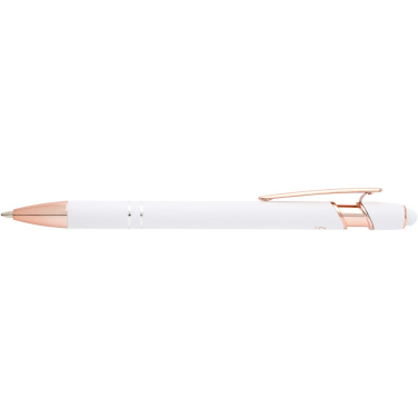 Logotrade business gift image of: Nanna ballpoint pen with rose gold finish (blue ink)