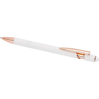 Logo trade promotional gifts picture of: Nanna ballpoint pen with rose gold finish (blue ink)