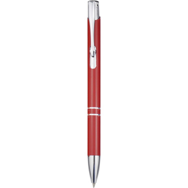 Logotrade promotional products photo of: Moneta recycled aluminium ballpoint pen (blue ink)