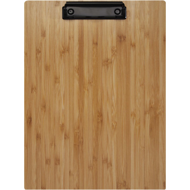 Logo trade promotional merchandise image of: Tavula bamboo clipboard