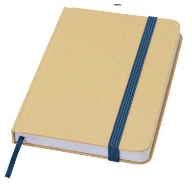 Logo trade promotional item photo of: Reed A6 recycled hard cover notebook with plain pages