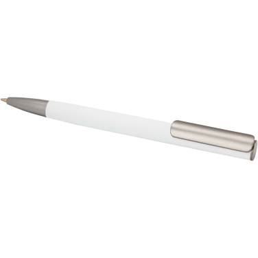 Logo trade business gift photo of: Ziguur recycled aluminium ballpoint pen (black ink)