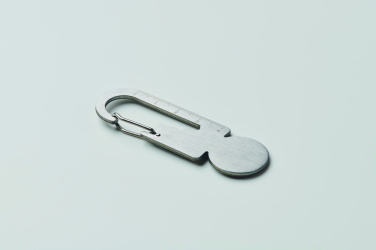 Logotrade promotional giveaway image of: Multifunctional key ring token