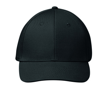 Logo trade promotional gifts image of: 6 panel cotton baseball cap