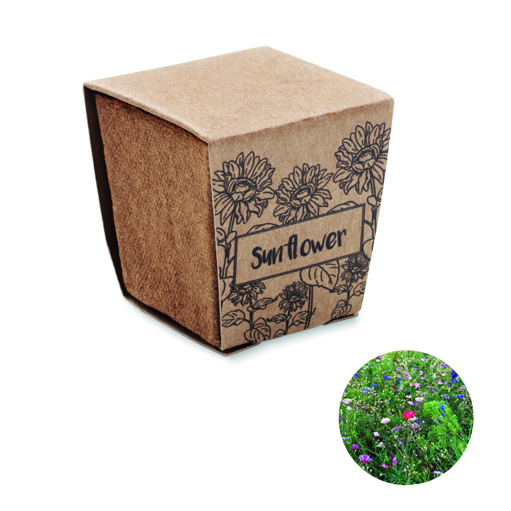 Logotrade promotional product image of: Sunflower growing kit