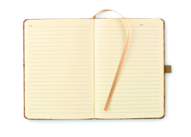 Logo trade advertising products picture of: A5 cork coloured notebook