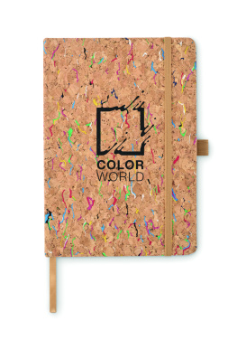 Logotrade promotional merchandise image of: A5 cork coloured notebook