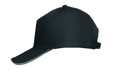 Logo trade promotional gift photo of: 5 panel LED cotton cap 220gr/m²