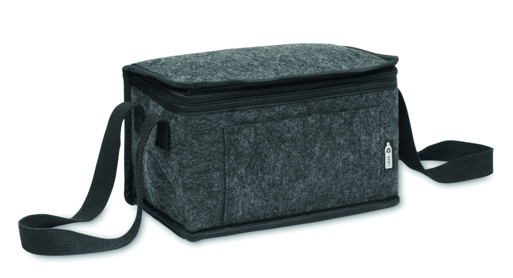 Logotrade promotional gift image of: RPET felt cooler bag