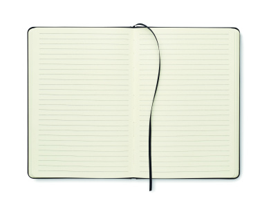 Logo trade promotional product photo of: A5 RPET notebook with pen