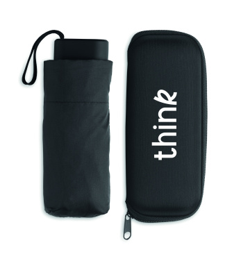 Logo trade corporate gifts image of: 19 inch foldable umbrella