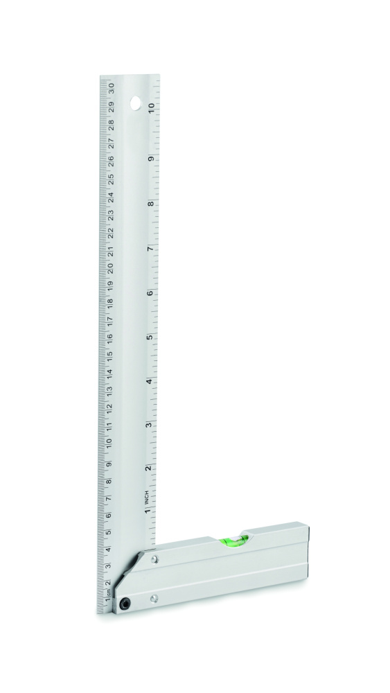 Logotrade promotional item picture of: Aluminium level ruler 30 cm