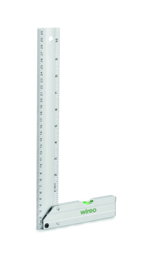 Logo trade promotional items image of: Aluminium level ruler 30 cm