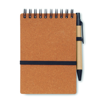 Logotrade business gift image of: Recycled notebook with ball pen