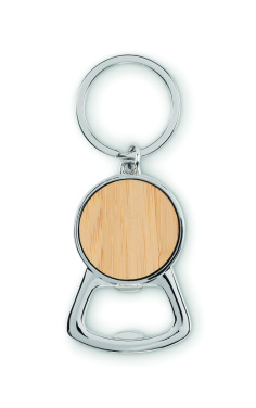 Logo trade promotional merchandise picture of: Recycled aluminium key ring