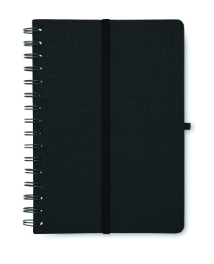 Logotrade promotional merchandise image of: A5 notebook with phone holder