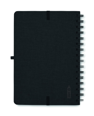 Logotrade promotional giveaway image of: A5 notebook with phone holder