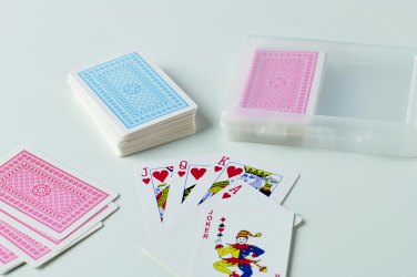 Logo trade promotional merchandise photo of: Set of classic playing cards