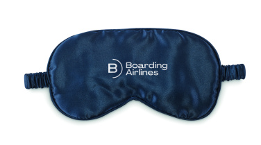 Logotrade promotional gift picture of: Soft polyester eye mask