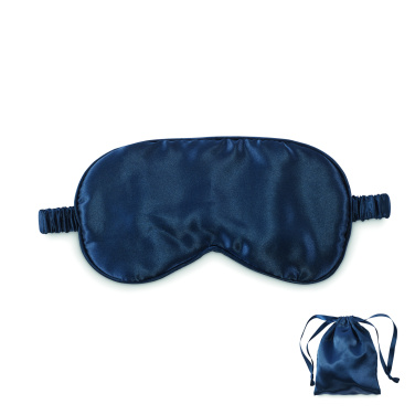 Logo trade promotional item photo of: Soft polyester eye mask