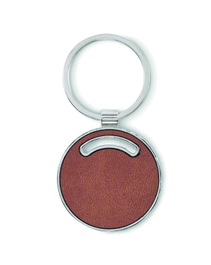 Logo trade promotional merchandise picture of: Round shape key ring