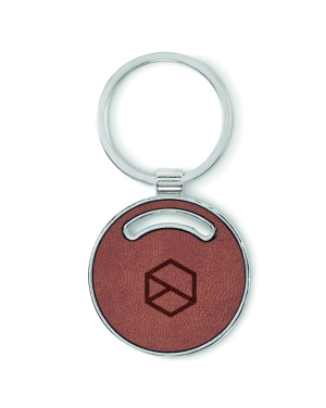 Logotrade promotional item image of: Round shape key ring