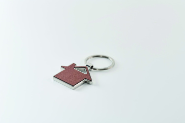 Logo trade promotional gift photo of: House shaped key ring