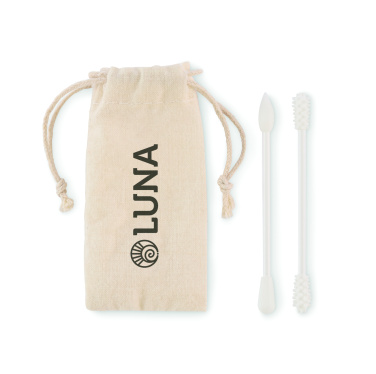 Logo trade promotional giveaways picture of: Reusable swabs set