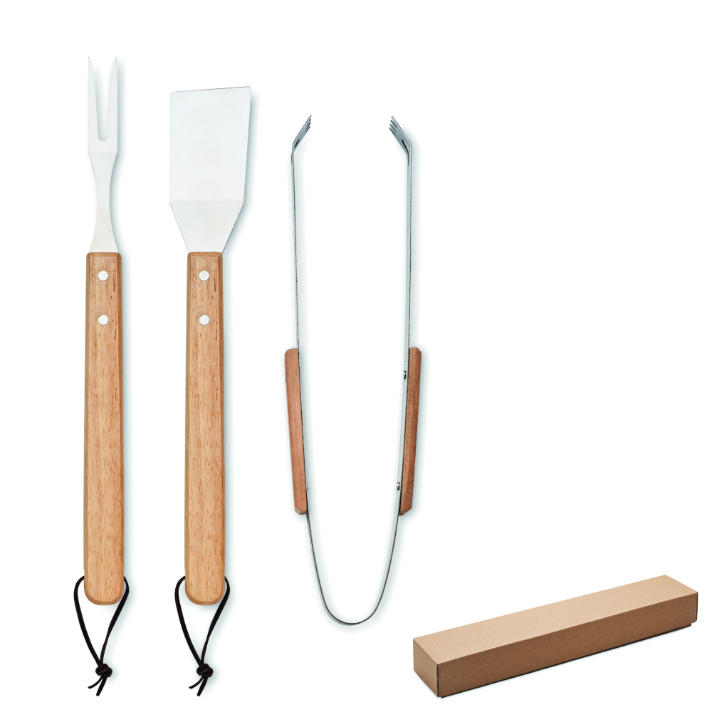 Logotrade corporate gift picture of: Oakwood barbecue set