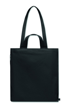 Logo trade promotional merchandise photo of: Recycled cotton shopping bag