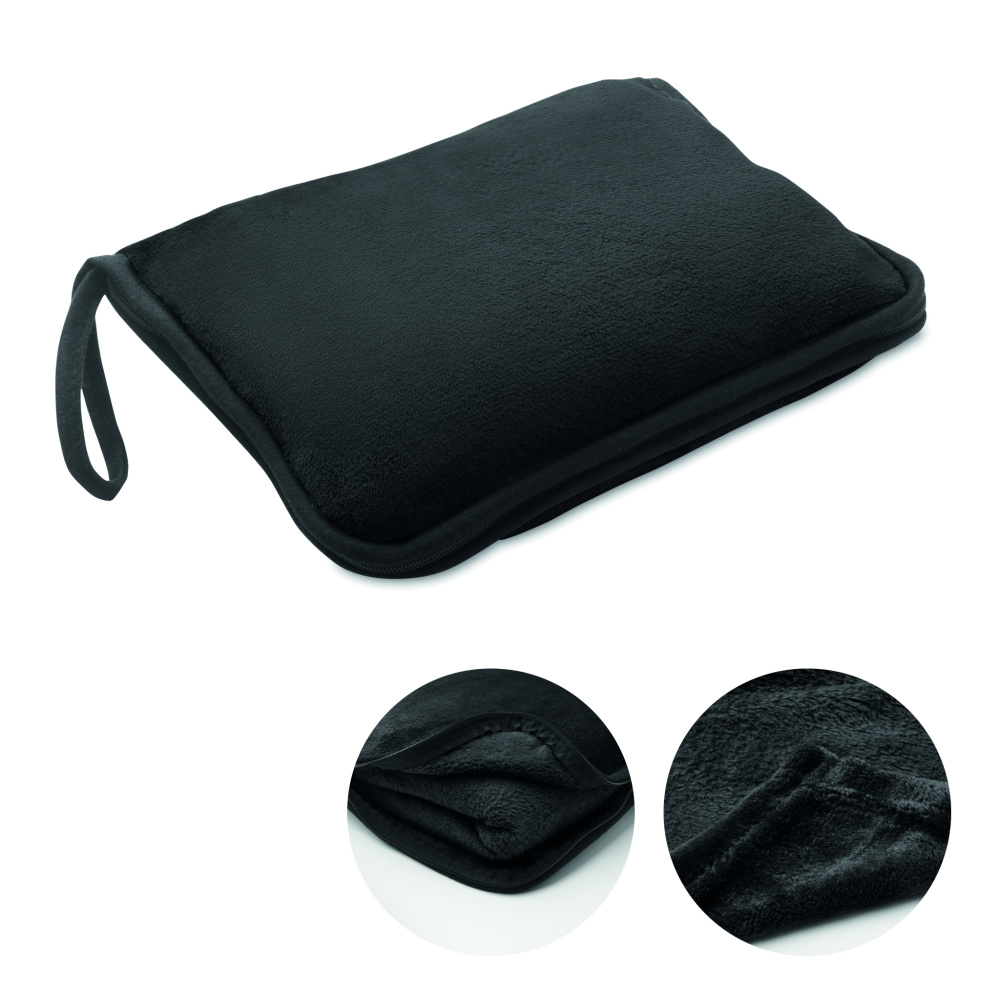 Logotrade promotional merchandise picture of: 2 in 1 travel blanket set